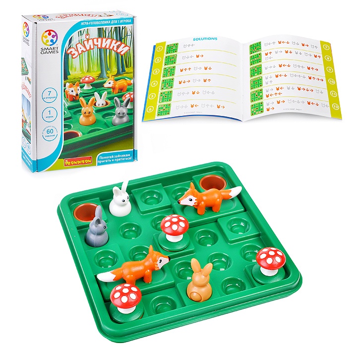 Настольная игра Smart Games Зайчики BB2185 - КупиМама в городе Ставрополь / kupimama.ru
